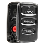 Remote Key Fob Shell Case Replacement for 1999-2006 Chrysler Dodge Mitsubishi Diamante Eclipse Galant (MR490290, G8D-522M-A)