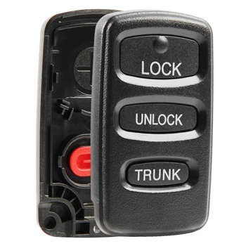 Remote Key Fob Shell Case Replacement for 1999-2006 Chrysler Dodge Mitsubishi Diamante Eclipse Galant (MR490290, G8D-522M-A)