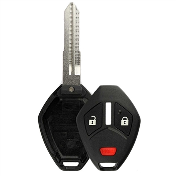 New Just the Case Keyless Entry Remote Key Fob Shell for Mitsubishi (OUCG8D-620M-A)3BTN 4 Track