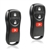 2 New Keyless Entry Remote Key Fob for Nissan Infiniti (KBRASTU15) 3BTN