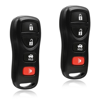 2 New Keyless Entry Remote Key Fob for Nissan Infiniti (KBRASTU15) 4BTN
