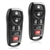 2 New Keyless Entry Remote Key Fob for 2004-2009 Nissan Quest (KBRASTU51)