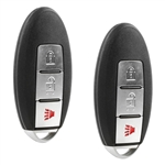 2 New Keyless Entry Remote Smart Key Fob for 2014-2016 Nissan Rogue (KR5S180144106)