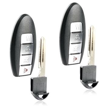 2 New Keyless Entry Remote Smart Key Fob for Nissan Infiniti (KR55WK48903, KR55WK49622)