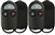 2 New Just the Case Keyless Entry Remote Key Fob Shell for Nissan Infiniti (KOBUTA3T)
