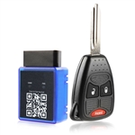 Single Use OBD DIY Self Programmer with Key Fob Remote Bundle for Chrysler, Dodge, Jeep 3-Button Remote Head Key (OHT692427AA)