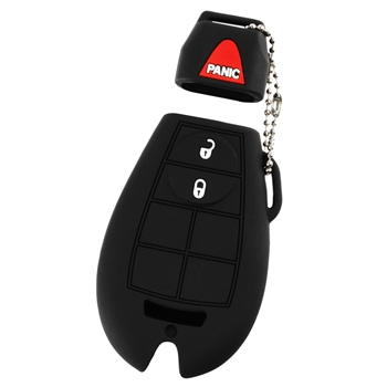 Key Fob Keyless Entry Remote Cover Protector for Jeep Dodge Chrysler (M3N5WY783X, IYZ-C01C, GQ4-53T, Fobik)