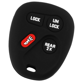 Key Fob Keyless Entry Remote Cover Protector for GM Buick Cadillac Chevrolet GMC Oldsmobile Pontiac Saturn (15043458, 15732805)