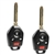 2 New Keyless Entry Remote Key Fob for 2011-2014 Subaru Tribeca (CWTWB1U811) - 62 Chip