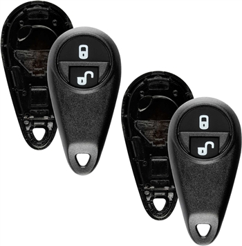 2 New Just the Case Keyless Entry Remote Key Fob Shell for Subaru Baja Forester Impreza WRX Sti (NHVWB1U711)