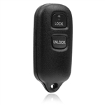 Key Fob Remote 2-Button Replacement for 1999-2008 Toyota Camry Solara Sienna Corolla Matrix (GQ43VT14T)