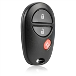 Key Fob Remote 3-Button Replacement for 2004-2018 Toyota Tundra Tacoma Sienna Sequoia Highlander (GQ43VT20T)