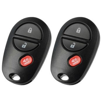 2x Keyless Entry Remote For 2007 2008 2009 2010 2011 2012 2013 2014 2015 Toyota Tundra  (GQ43VT20T)