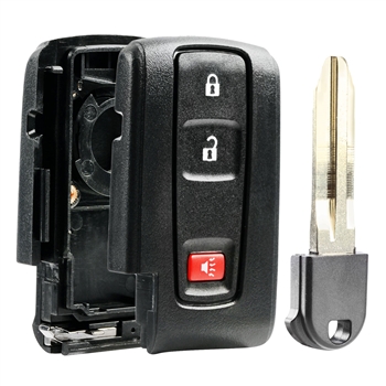 New Just the Case Keyless Entry Remote Key Fob Shell for 2004-2009 Toyota Prius (MOZB31EG, MOZB21TG)