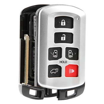 Remote Key Fob Shell Case Replacement for 2011-2020 Toyota Sienna (HYQ14ADR)