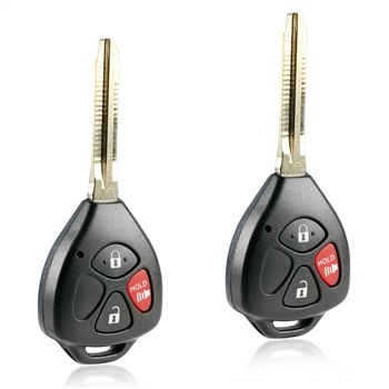2 New Keyless Entry Remote Key Fob for Toyota 4Runner Rav4 Yaris (HYQ12BBY) G Chip