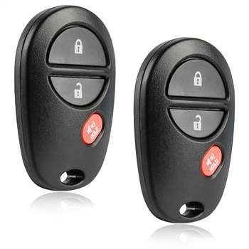 2 New Keyless Entry Remote Key Fob for Toyota GQ43VT20T 3BTN