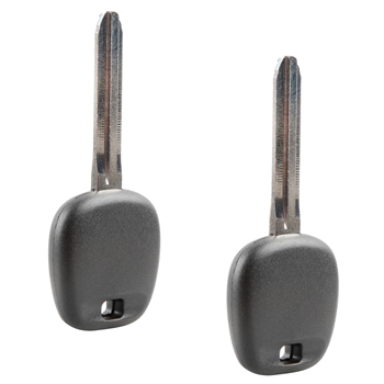 2 New Chipped Key Transponder for Toyota 4C (TOY43AT4)