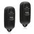 2 New Keyless Entry Remote Key Fob for Toyota RS3200 BAB237131-056