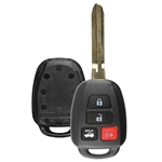 New Just the Case Keyless Entry Remote Key Fob Shell for 2014-2017 Toyota (HYQ12BDM) 4BTN