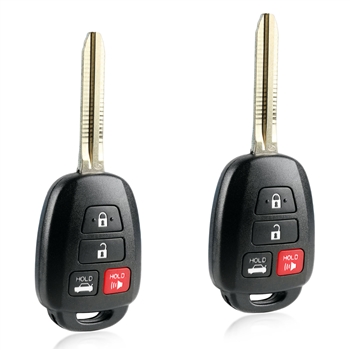 2 New Keyless Entry Remote Key Fob for 2012-2014 Toyota Camry (HYQ12BDM 4BTN G)