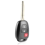 New Keyless Entry Remote Key Fob for 2012-2016 Toyota Prius C (HYQ12BDM 3BTN G)