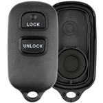 New Just the Case Keyless Entry Remote Key Fob Shell for Toyota (GQ43VT14T 2BTN)