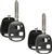 2 New Just the Case Keyless Entry Remote Key Fob Shell for Toyota Land Cruiser & FJ Cruiser (HYQ1512V)