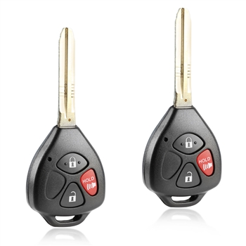 2 New Keyless Entry Remote Key Fob for Toyota (GQ4-29T 3BTN)