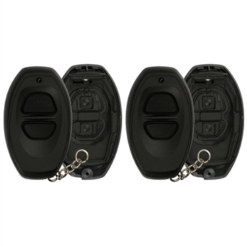 2 New Just the Case Keyless Entry Remote Key Fob Shell for Toyota RS3000, BAB237131-022 Black