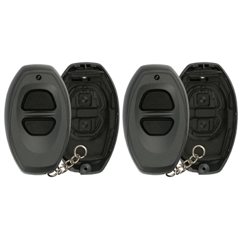 2 New Just the Case Keyless Entry Remote Key Fob Shell for Toyota RS3000, BAB237131-022 Grey