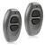 2 New Keyless Entry Remote Key Fob for Toyota RS3000, BAB237131-022 Grey