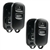 2 New Just the Case Keyless Entry Remote Key Fob Shell for Toyota HYQ12BAN, HYQ12BBX 2BTN