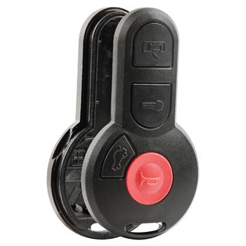 Remote Key Fob Shell Case Replacement for 1993-2002 Volkswagen Jetta Golf Cabrio Jetta MK3 Corrad (NBG730956T, M3GHU01WT)