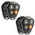 2 New Just the Case Keyless Entry Remote Key Fob Shell for Viper EZSDEI474V Aftermarket