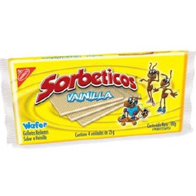 Sorbetico Vanilla 4pk 28/100g
