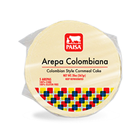 Arepa colombiana blanca paisa