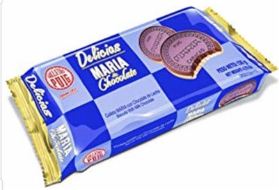 Delicias Marâˆšâ‰ a de Chocolate. 136 g