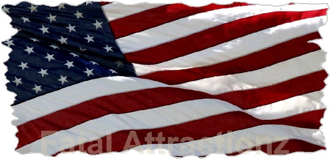 American Flag Wavy