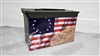 Betsy Ross We The People American Flag Ammo Can Wrap