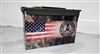Camo American Flag 2nd Amendment Ammo Can Wrap