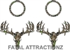 Camo Deer Skull S4 Cornhole Pack