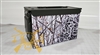 Camo Snow Antlers Ammo Can Wrap