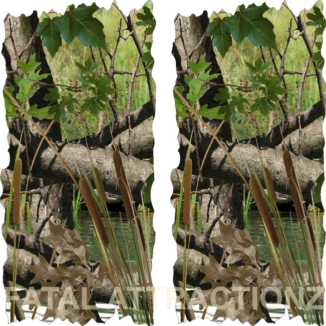 Camo Wetland S2 Cornhole Cover