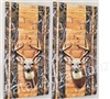 Camo Wood Boards Deer Cornhole Cover Wrap