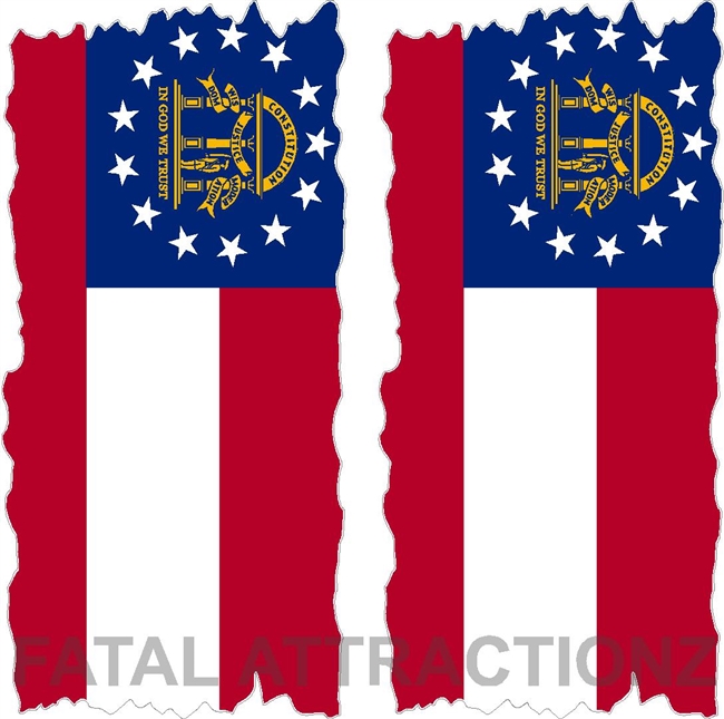 Georgia Flag Cornhole Cover