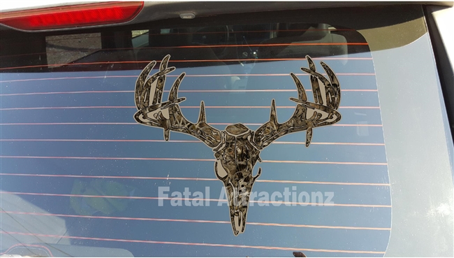 Grassland Camo Deer Skull S4