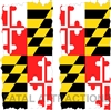 Maryland Flag Cornhole Cover