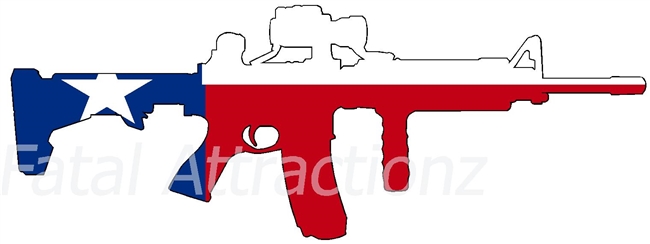 Texas Flag AR15