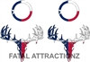 Texas Flag Deer Skull S4 Cornhole Pack